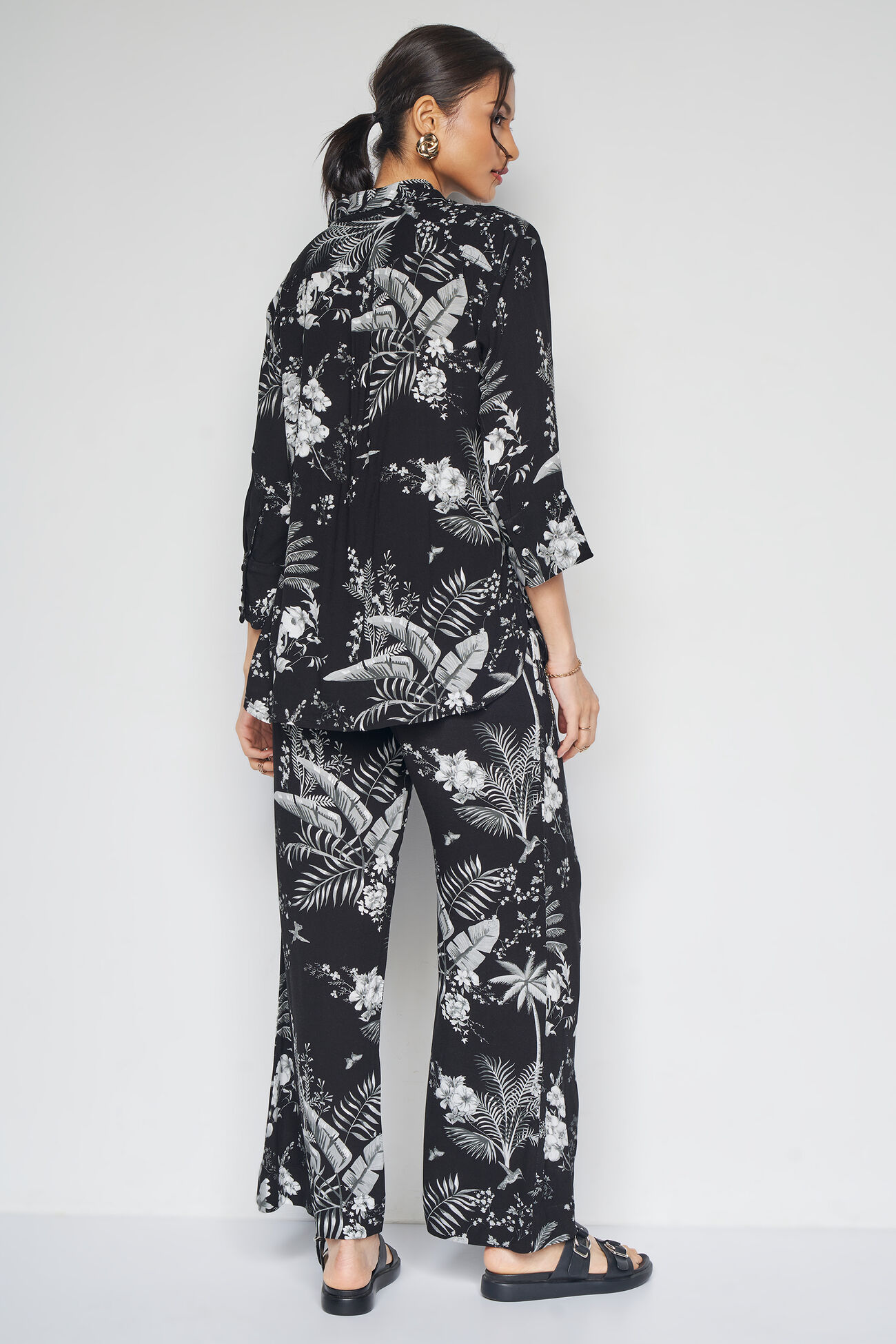 Yin Yang Co-ords Set, Black, image 4